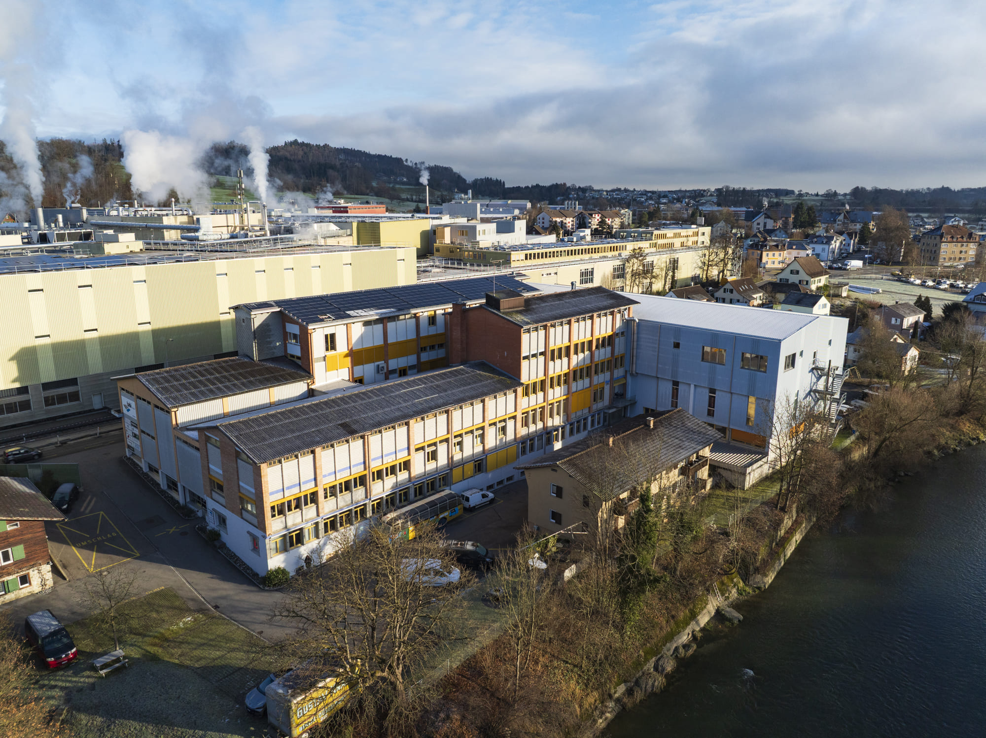 Einblick ins Tubi-Areal